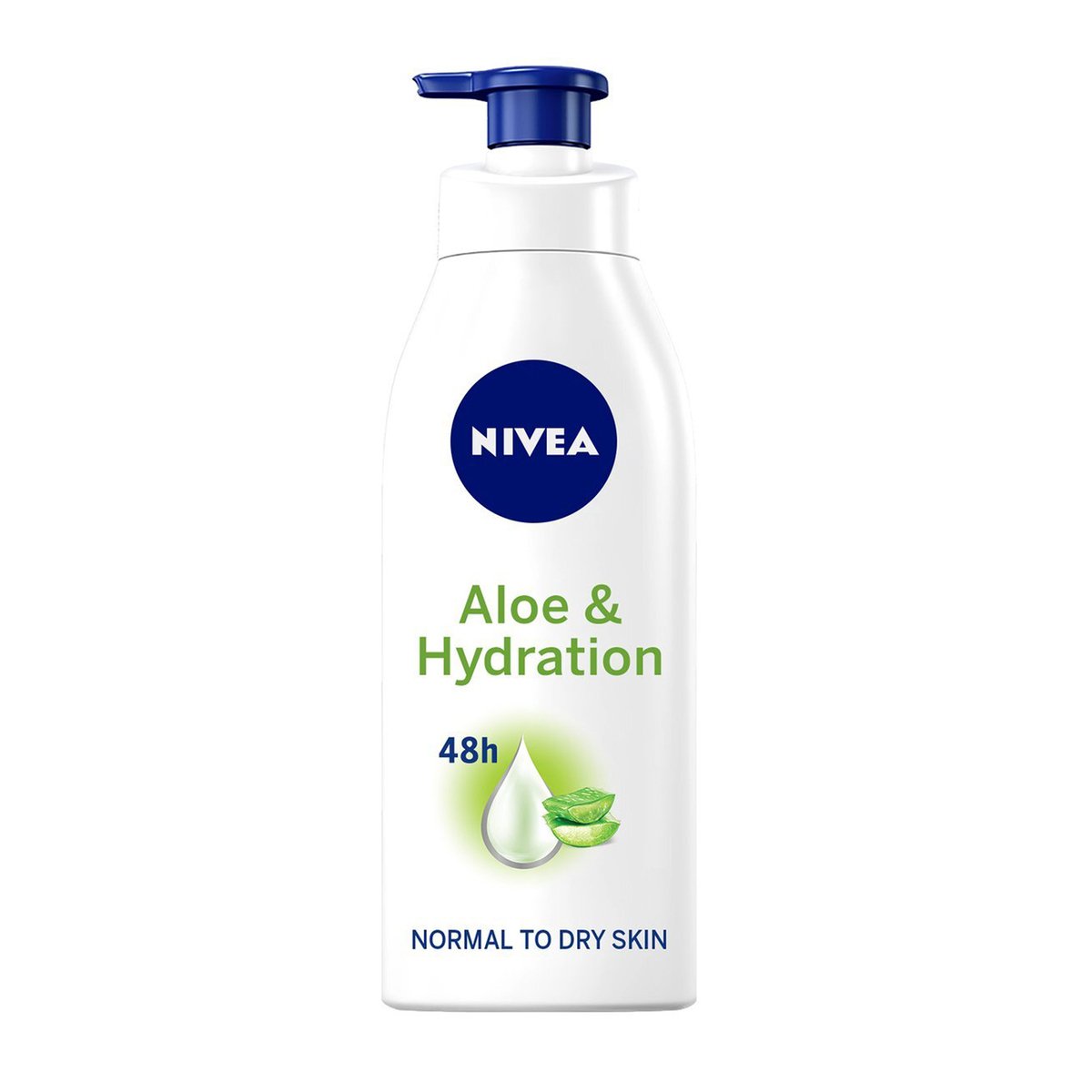 Nivea Body Lotion Aloe And Hydration Normal To Dry Skin 400 ml + 250 ml