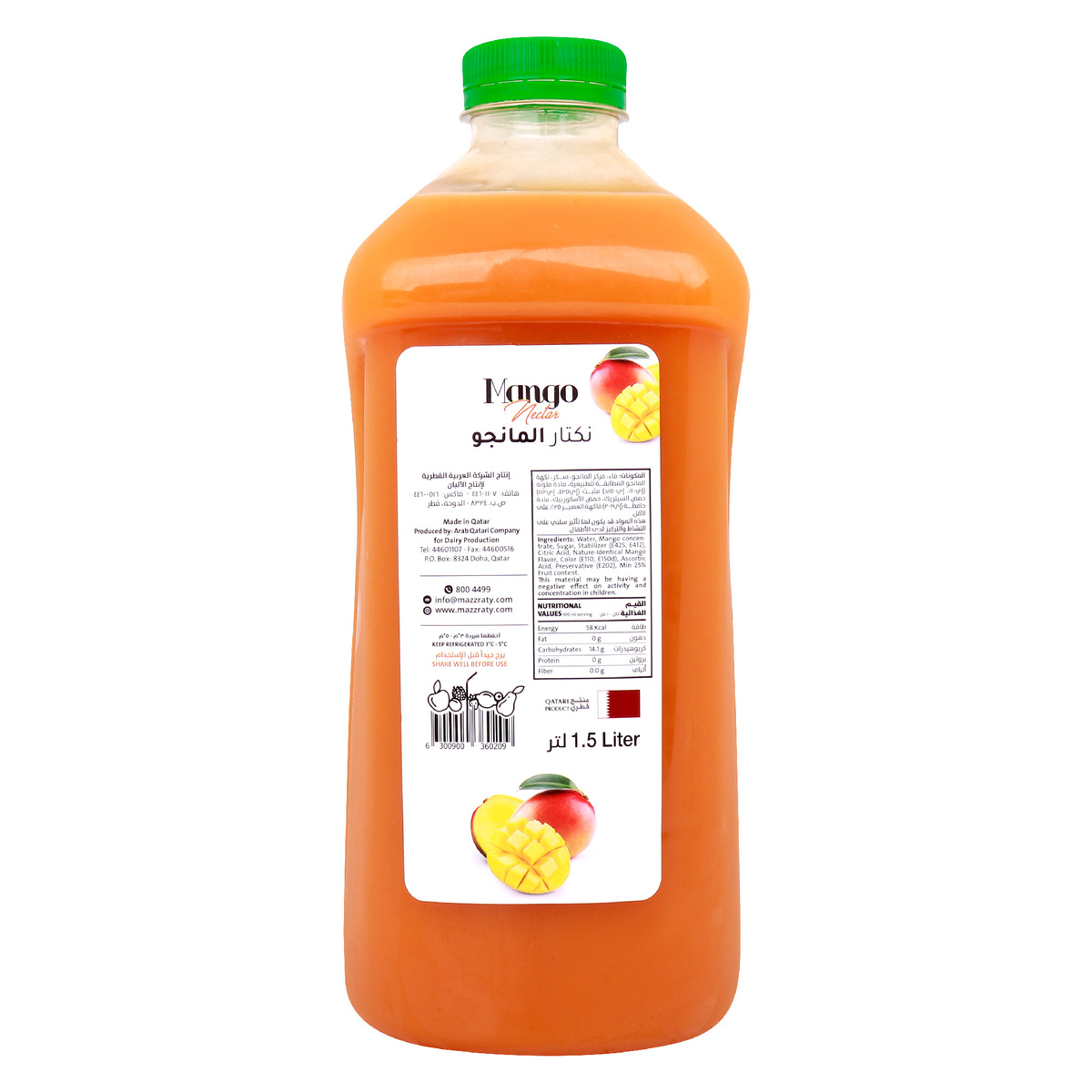 Mazzraty Mango Nectar 1.5 Litres