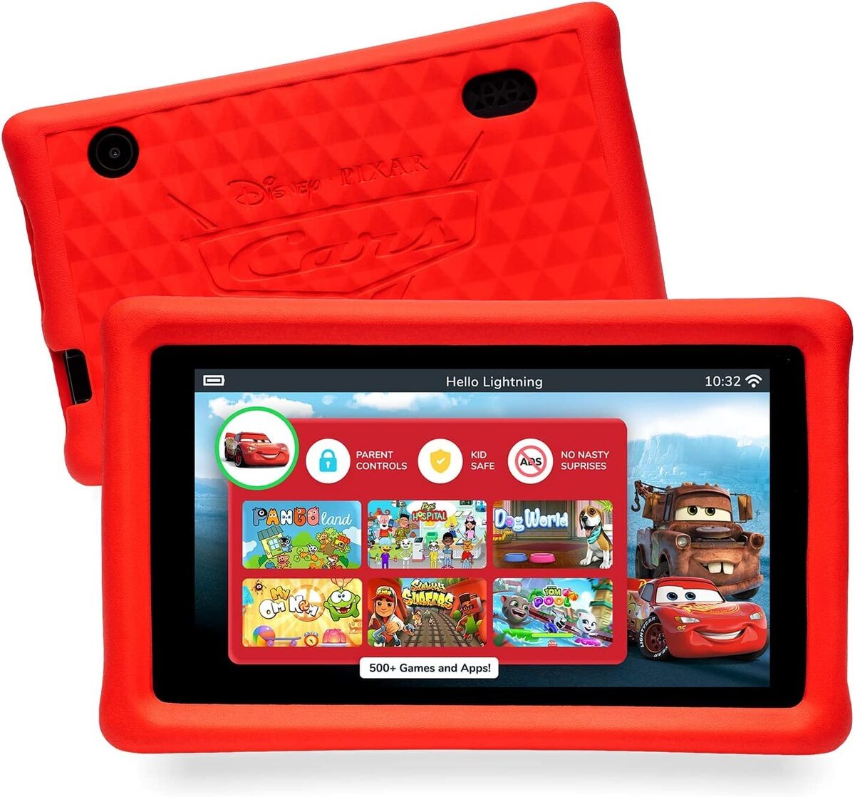 Pebble Gear - 7" Kids Tablet - Cars