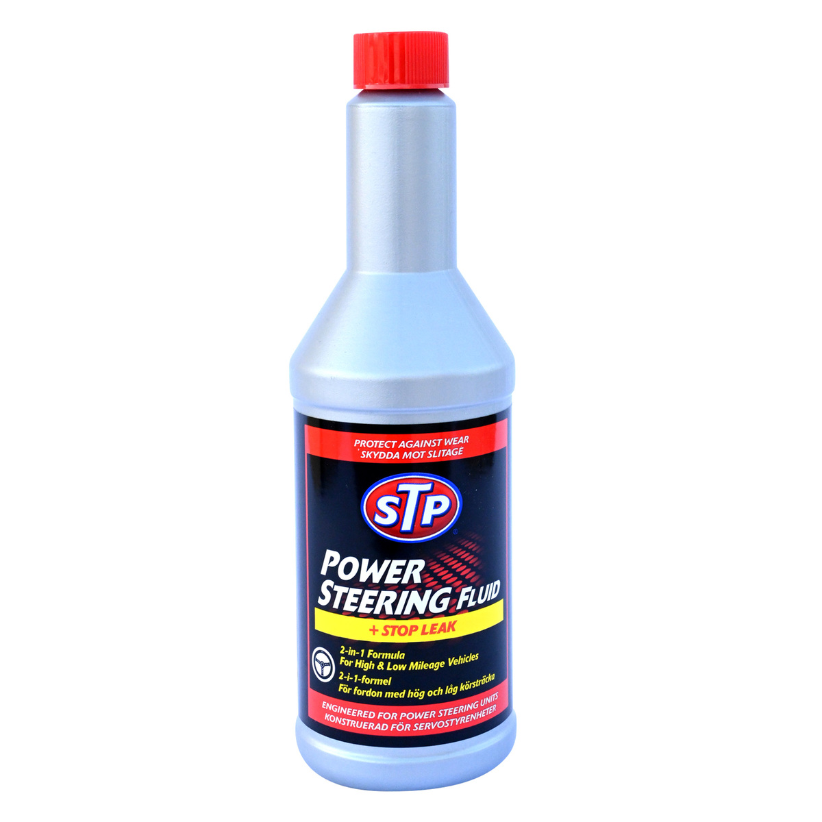 STP Power Steering Fluid & Stop Leak, 12 oz