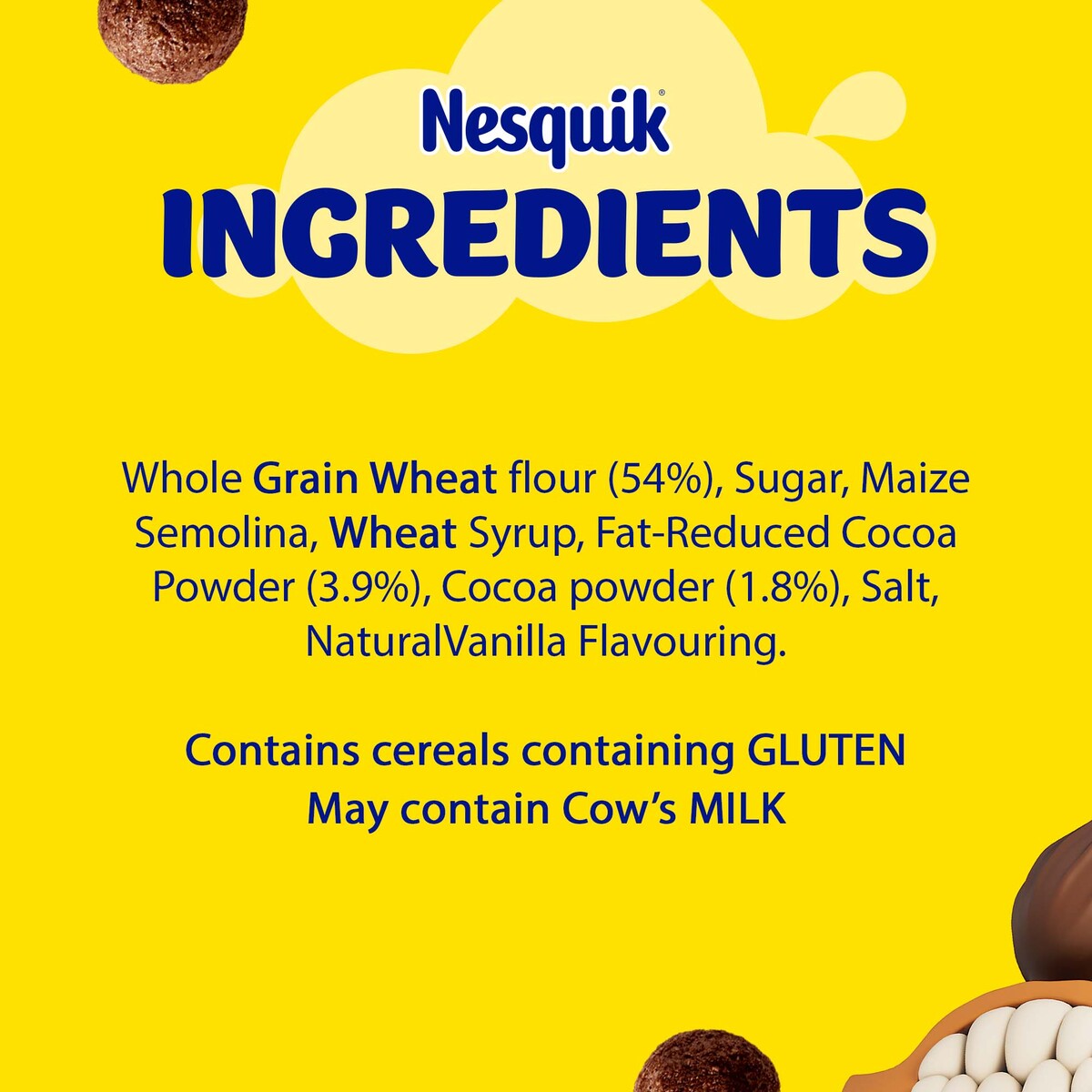 Nesquik Organic Cereals Made with Whole Grain 375 g