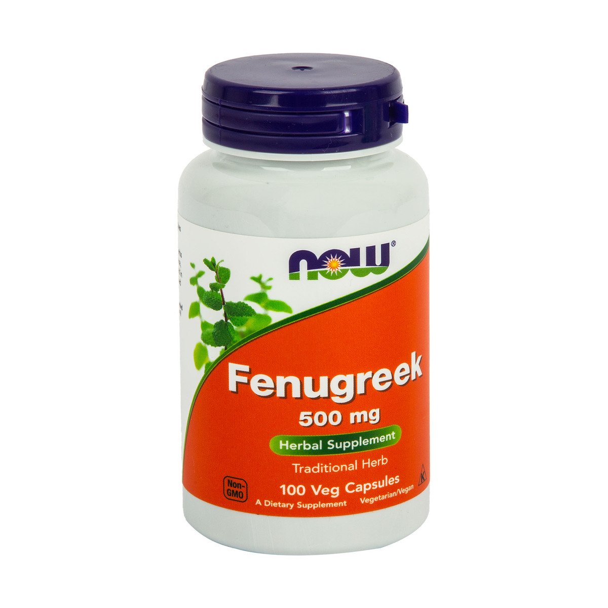 Now Foods Fenugreek Herbal Supplement 500 mg 100 pcs