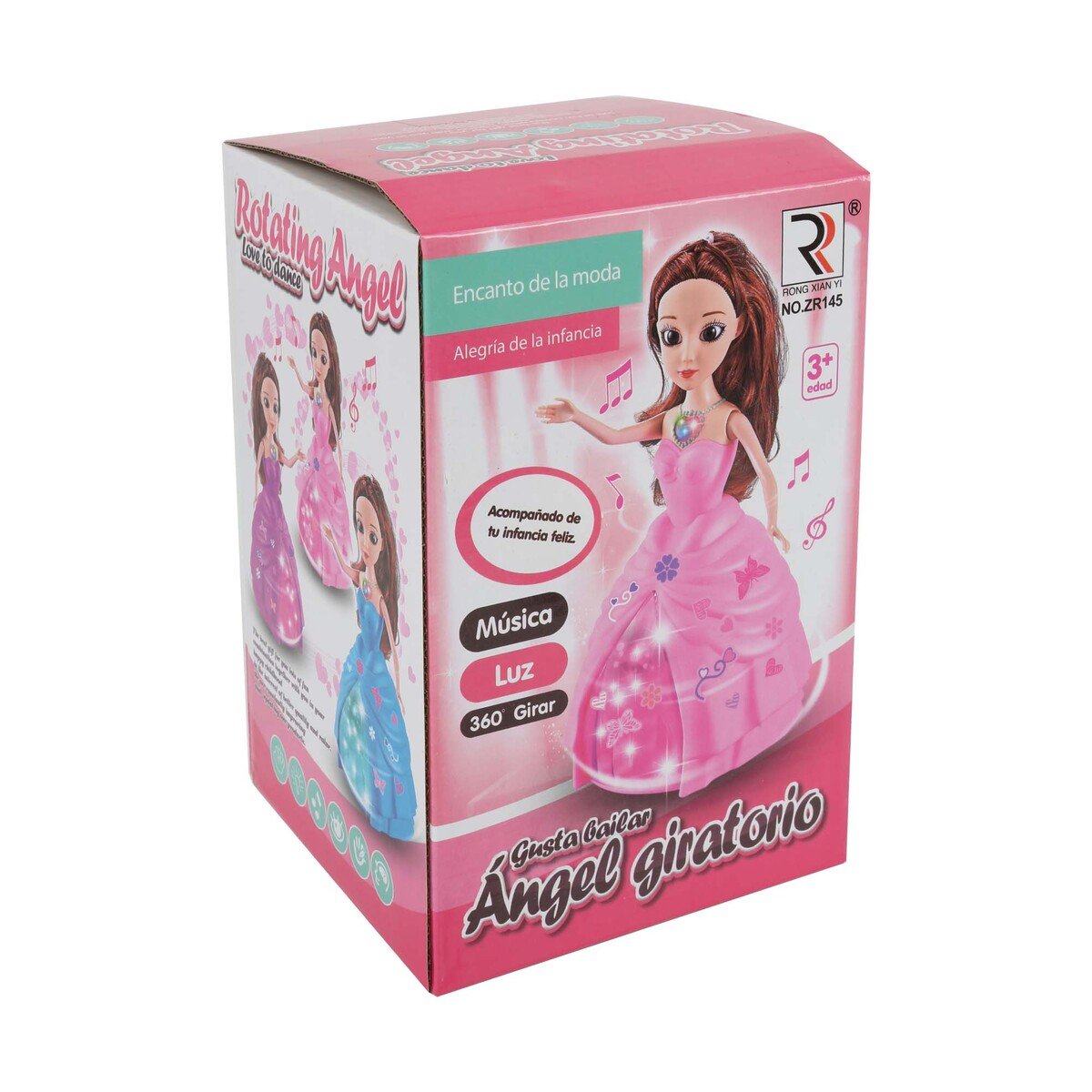 Skid Fusion Rotating Light And Music Doll,  3 Years +, ZR145