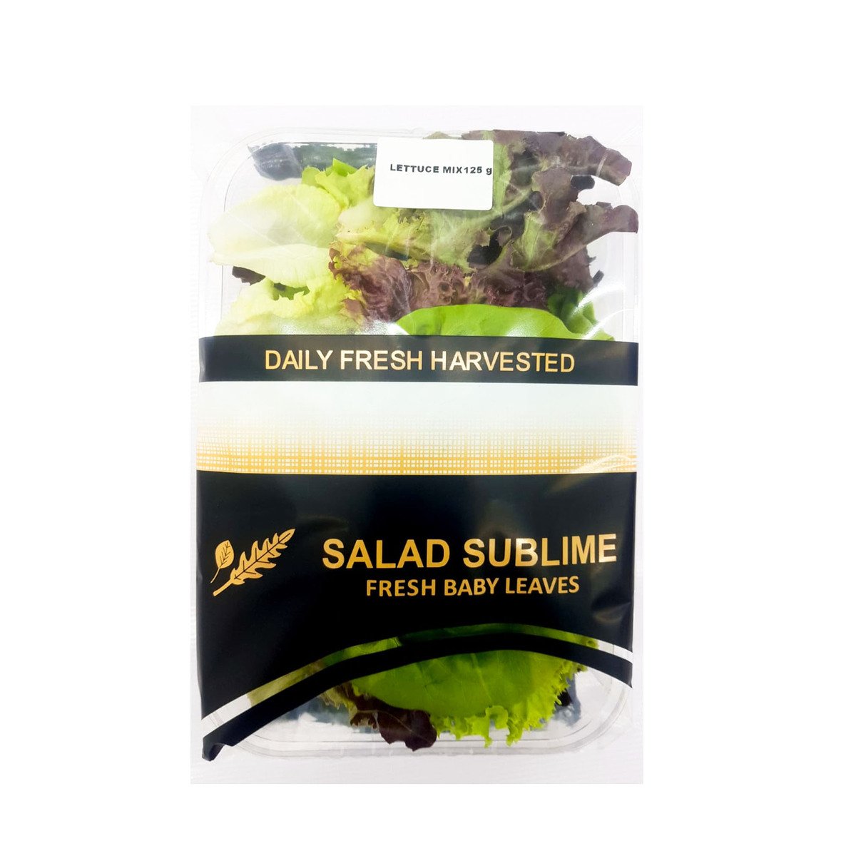 Lettuce Mix Leaves Flow Pack 125 g