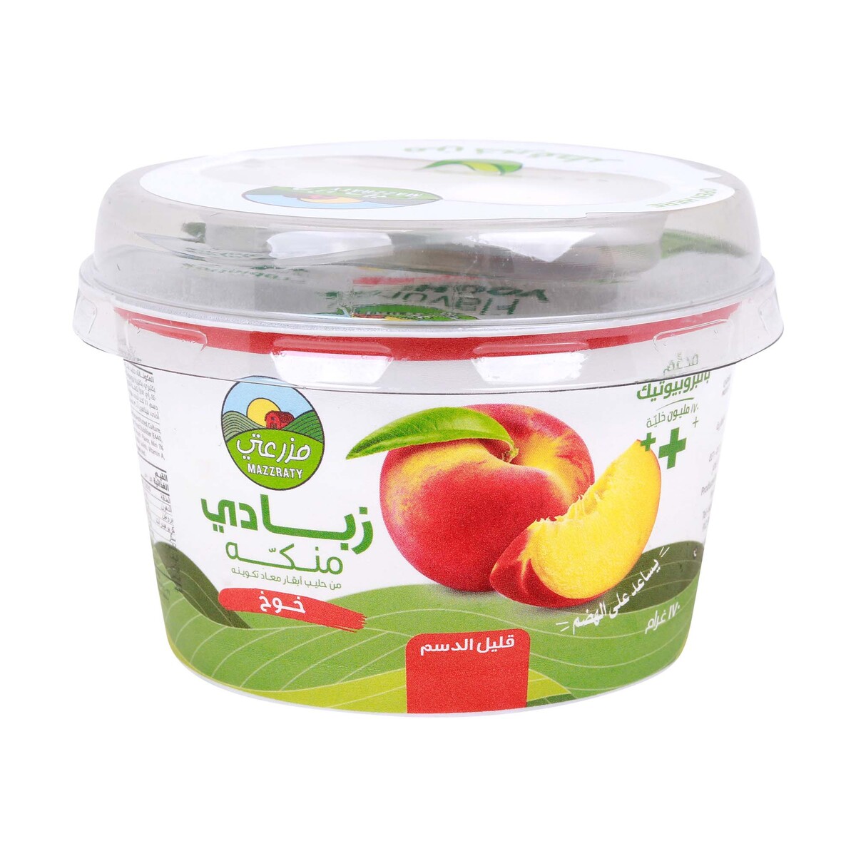 Mazzraty Probiotics Peach Flavoured Yoghurt, 170 g