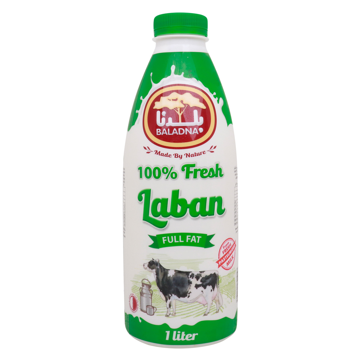 Baladna 100% Fresh Laban Full Fat 1Litre