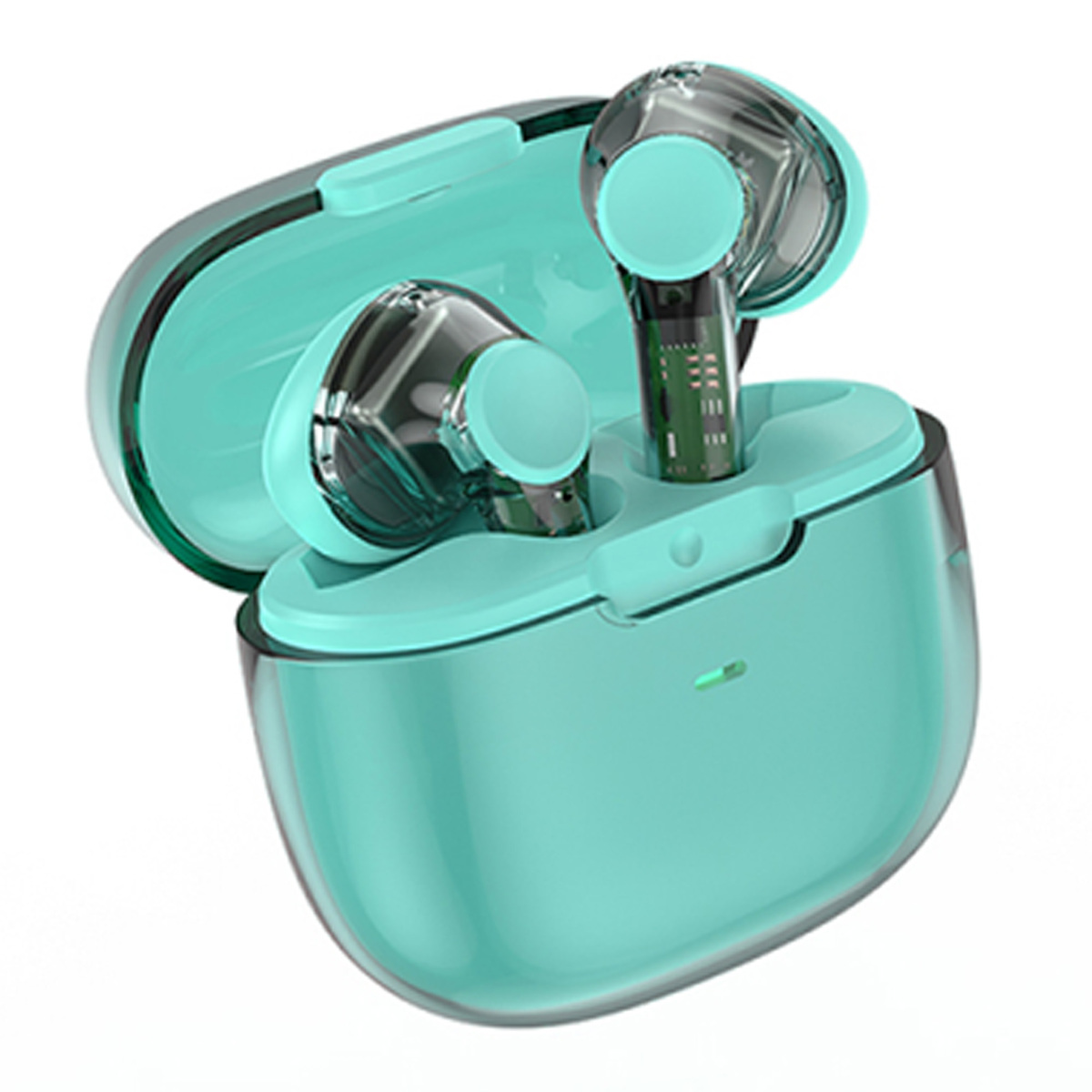 Wiwu Pure Sound TWS Airbuds T-12T Turquoise Blue