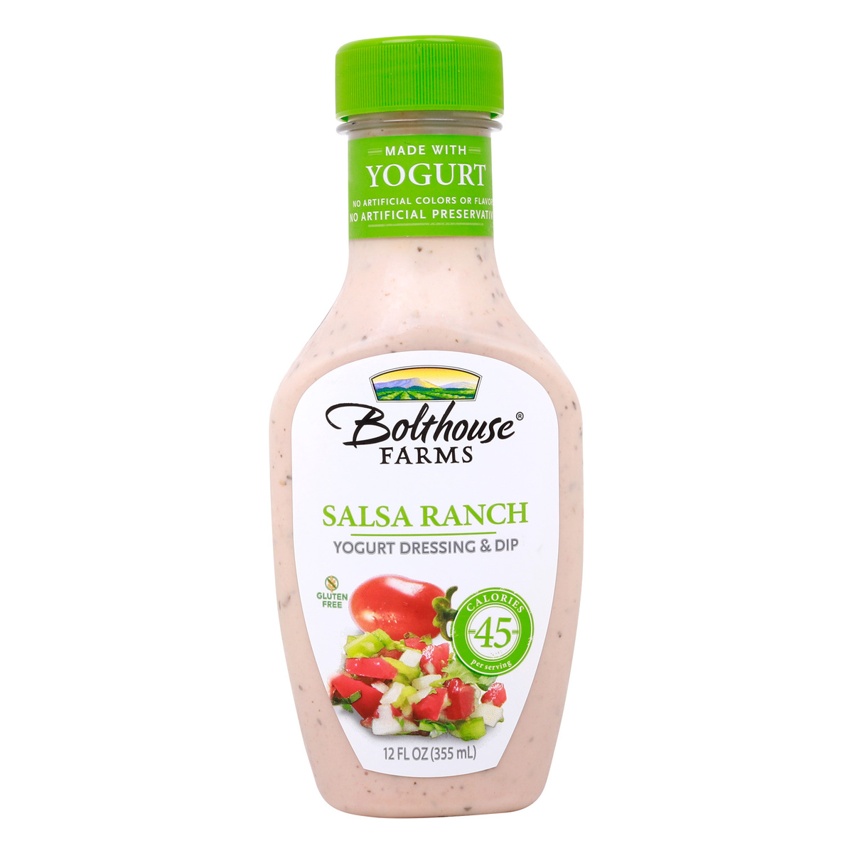 Bolthouse Salsa Ranch Yogurt Dressing And Dip, 355 ml