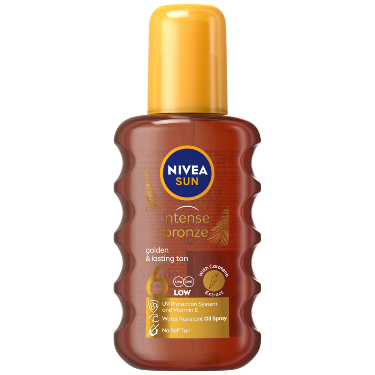 Nivea Intense Bronze Tanning Sun Spray SPF6 200 ml