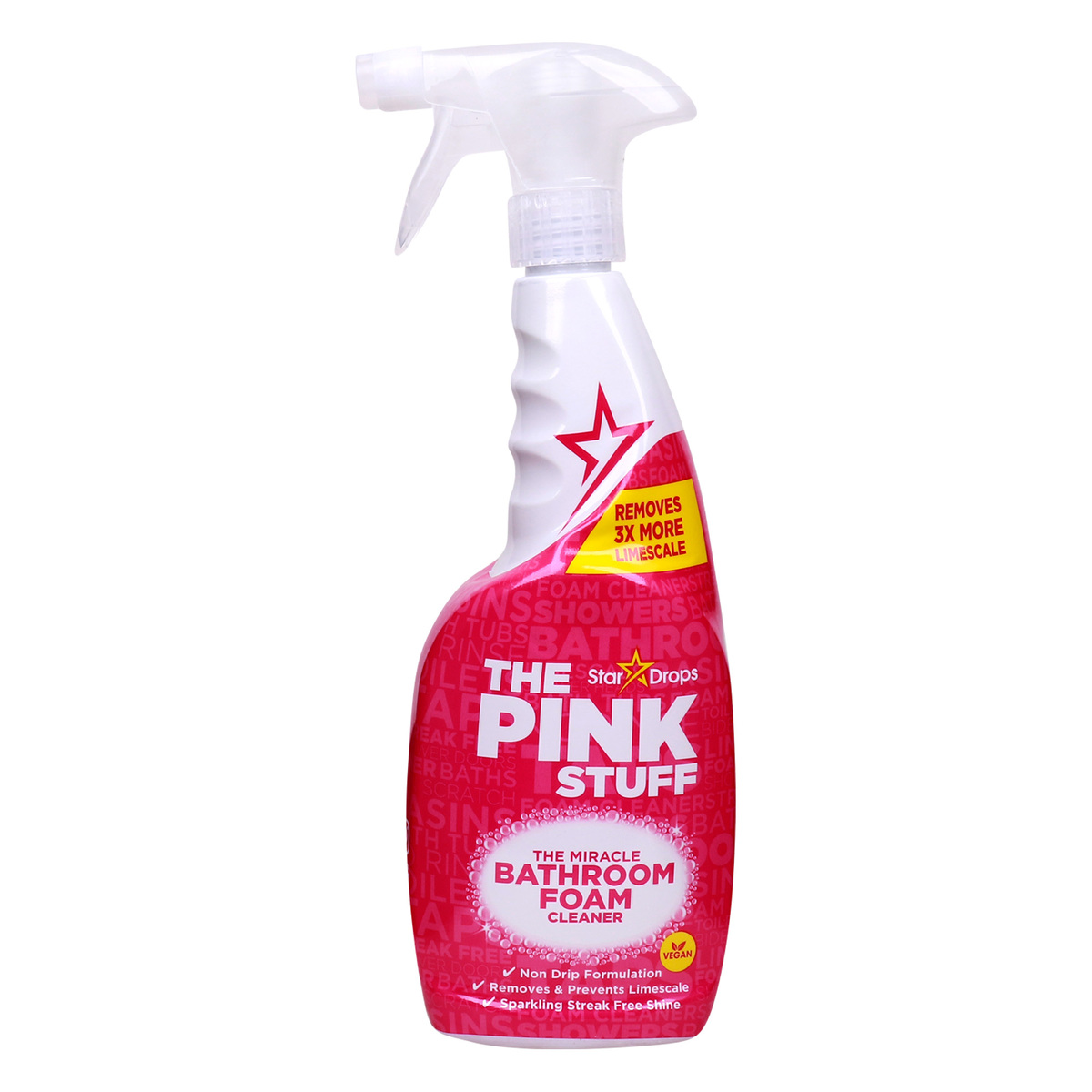 Star Drops Pink Stuff Miracle Bathroom Foam Cleaner 750 ml