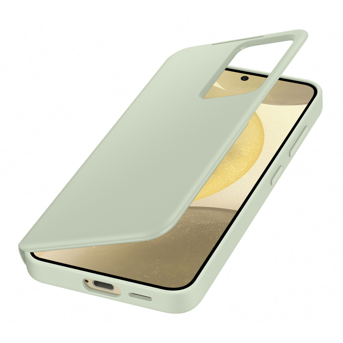 Samsung Galaxy S24 Smart View Wallet Case, Light Green, EF-ZS921CGEGWW