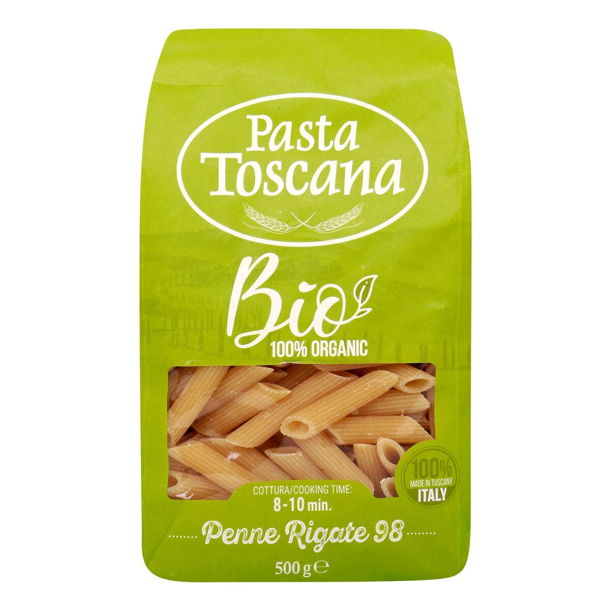 Buy Pasta Toscana Bio Organic Penne Rigate Pasta No.98 500 g Online at Best Price | Pasta | Lulu Kuwait in UAE