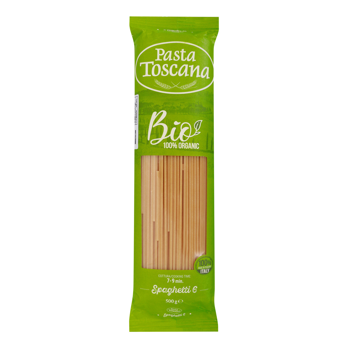 Pasta Toscana Bio Organic Spaghetti Pasta No.6 500 g