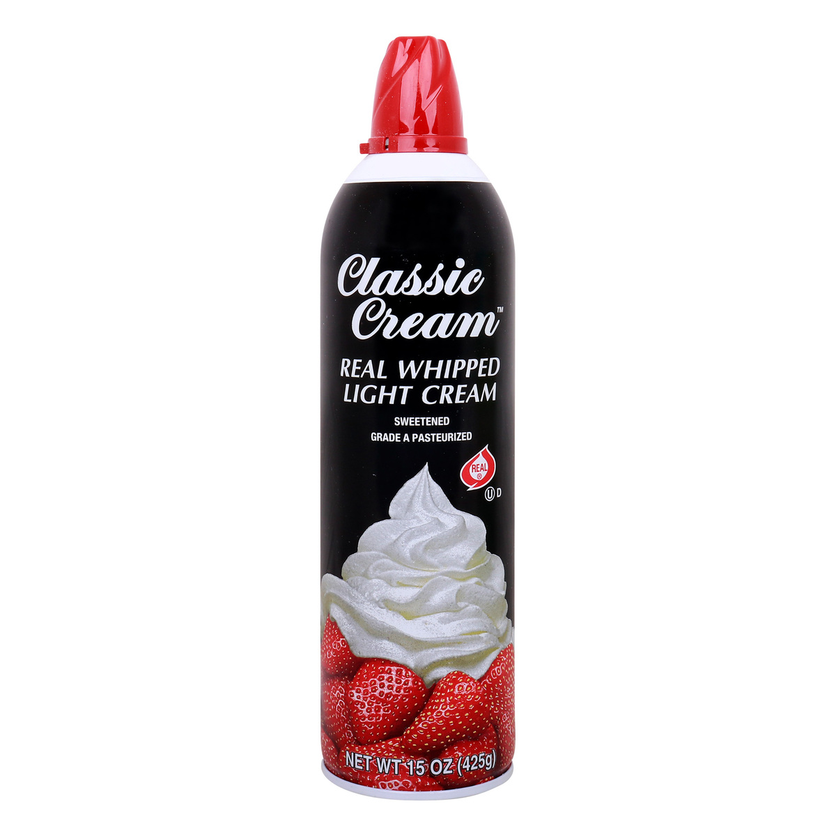 Classic Cream Real Whipped Light Cream, 425 g
