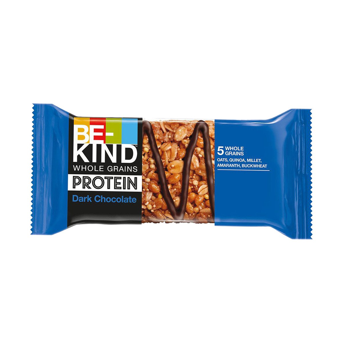 اشتري قم بشراء Be-Kind Whole Grains Dark Chocolate Protein Bar 30 g Online at Best Price من الموقع - من لولو هايبر ماركت Sports Nutrition في الامارات