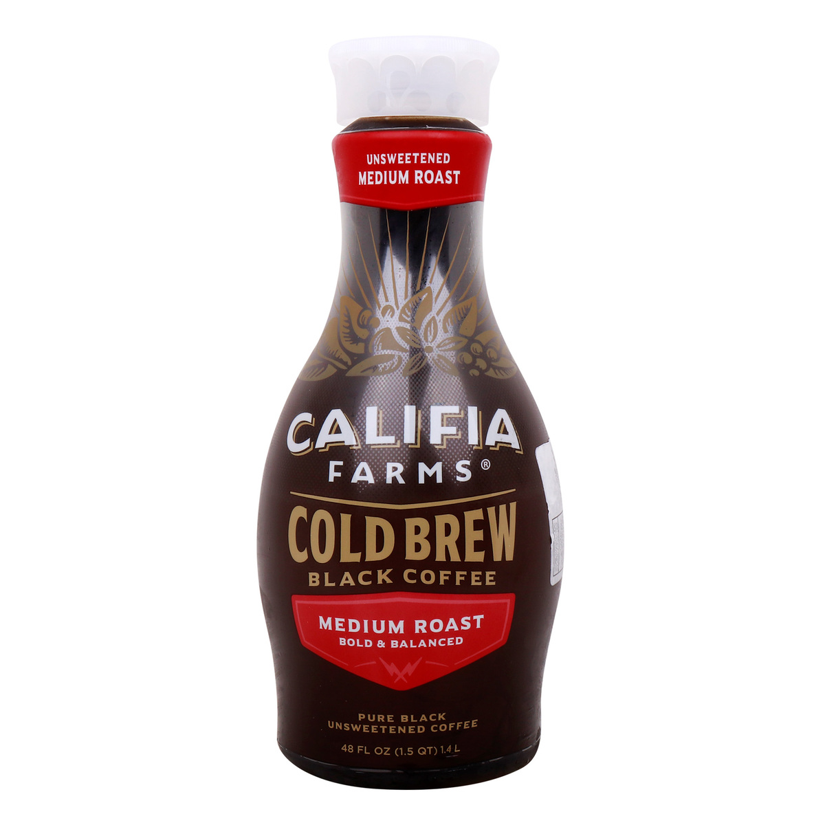 Califia Farms Cold Brew Black Coffee, 1.4 Litre
