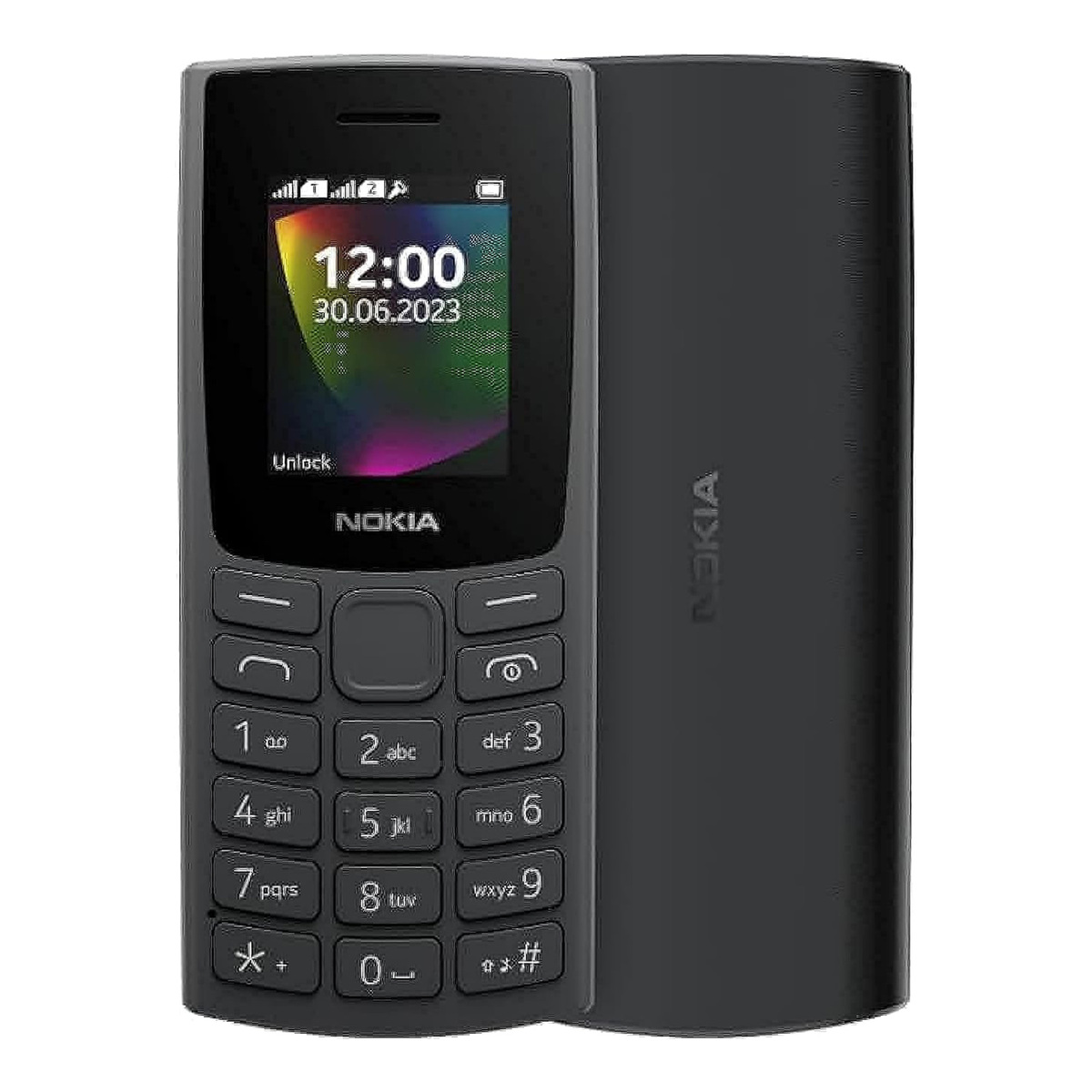 Nokia 106 Dual Sim Phone, 32 GB SSD, Charcoal, TA-1564 DS