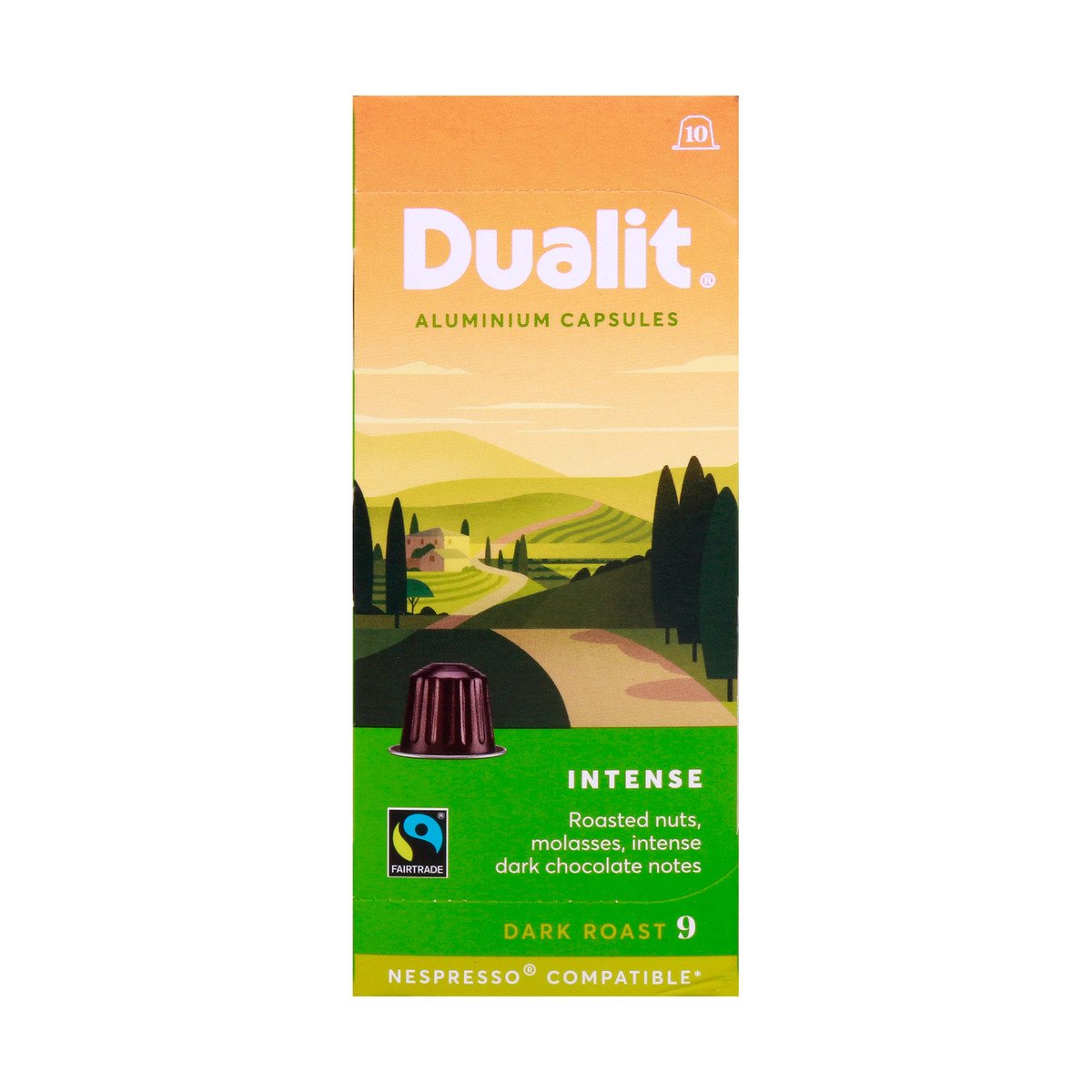 Dualit Aluminium Capsules Dark Roast Intense Coffee 10 pcs 52 g