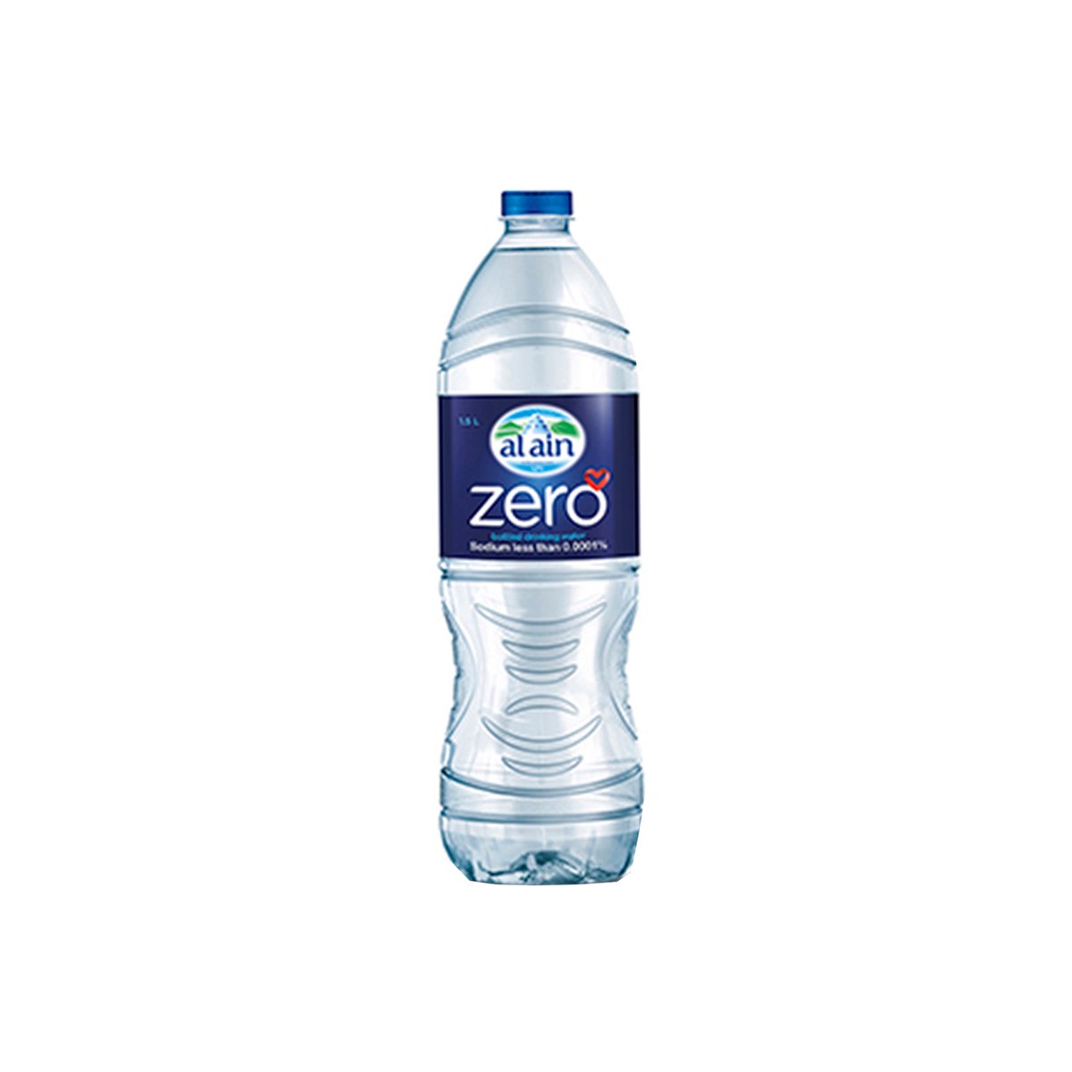 Al Ain Zero Bottled Drinking Water Sodium Free 6 x 1.5 Litres