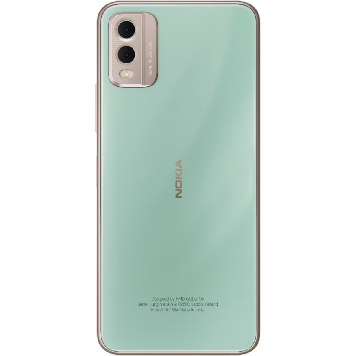 Nokia C32-TA1534, 4G Smartphone,128GB,4GB,Breezy Mint