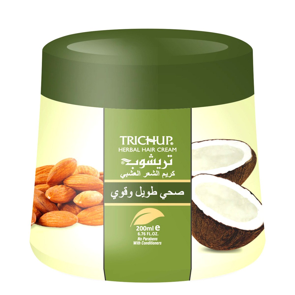 اشتري قم بشراء Trichup Herbal Hair Cream Healthy, Long & Strong 200 ml Online at Best Price من الموقع - من لولو هايبر ماركت Hair Creams في السعودية
