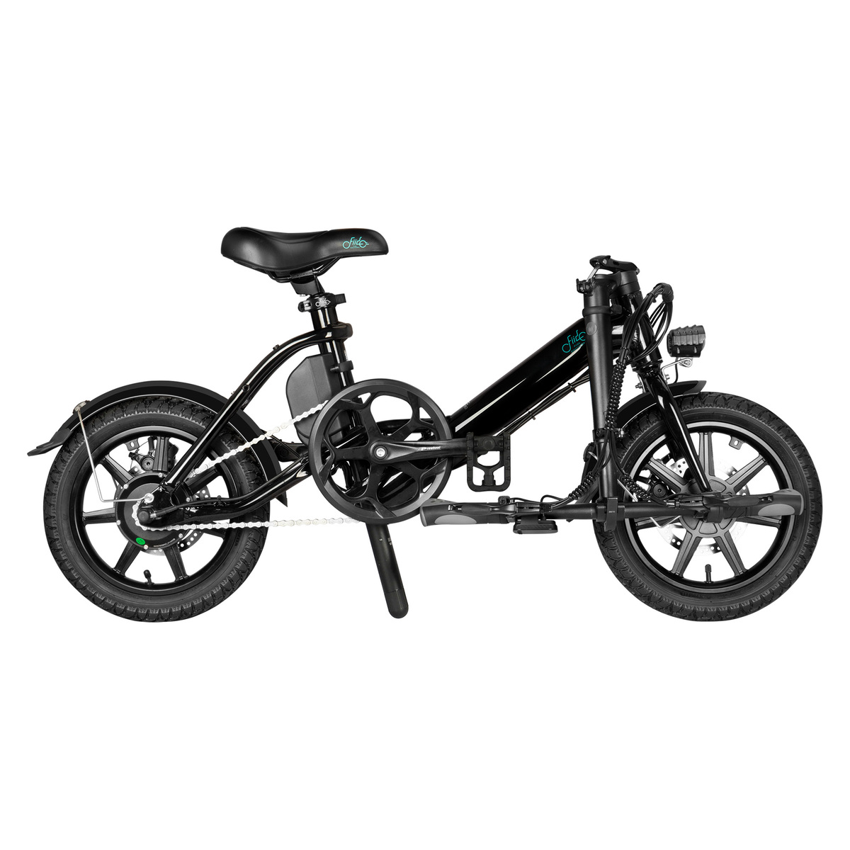 Fiido D3PRO Folding Electric Bike, Black