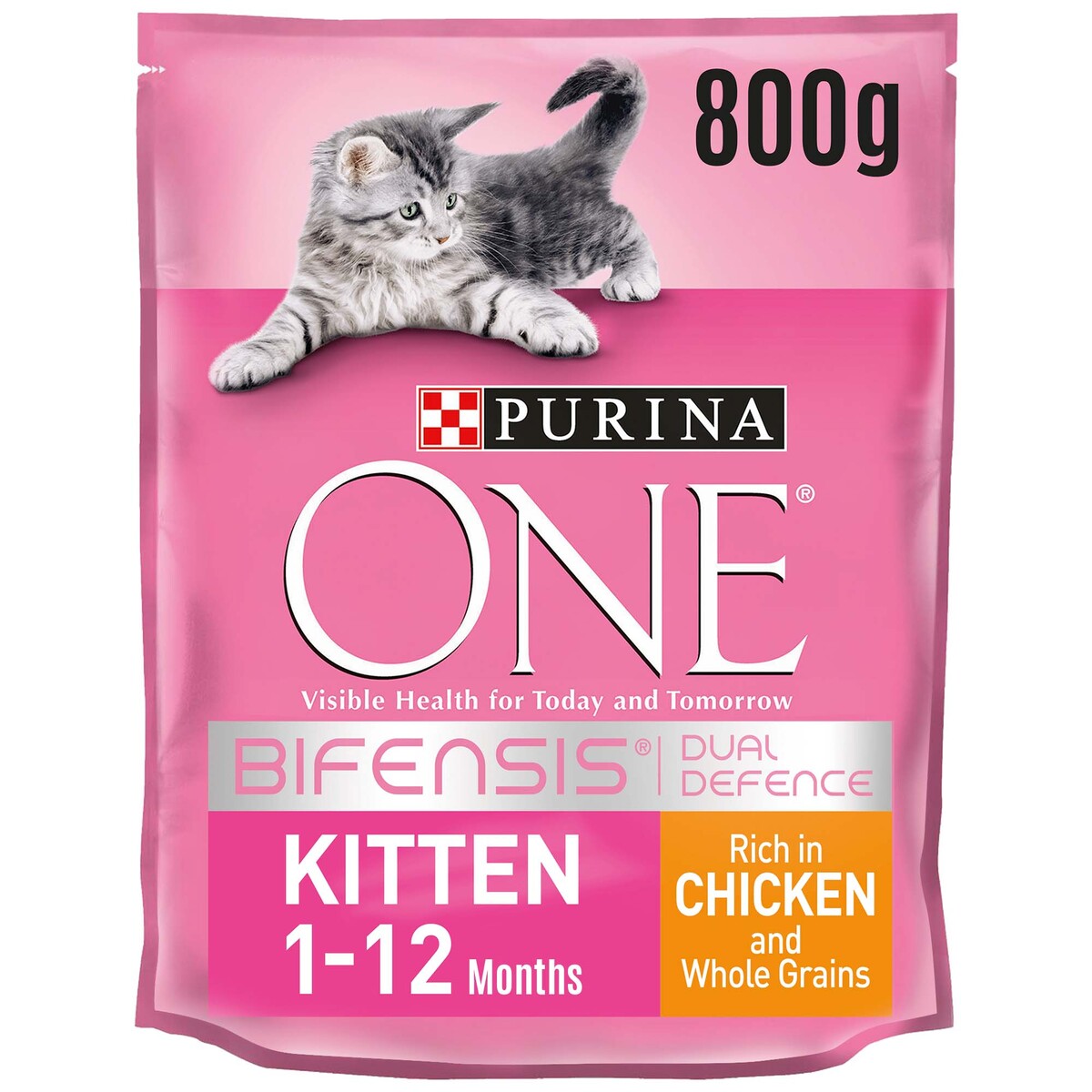 Purina One Kitten Catfood With Chicken and Whole Grains For 1-12 Months 800 g
