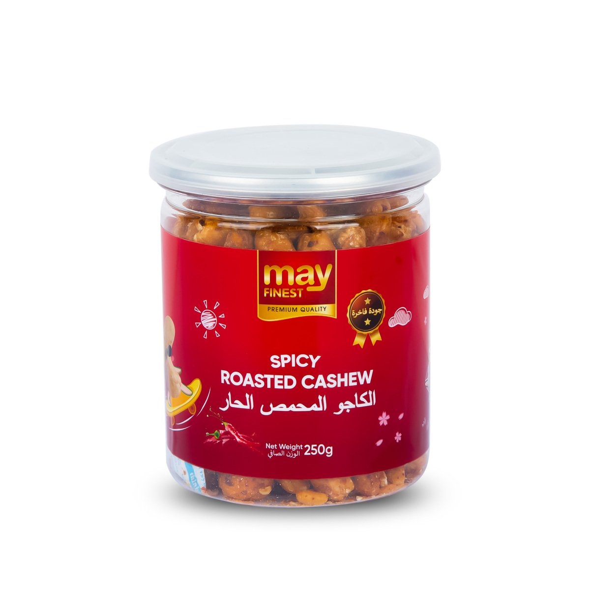 May Finest Spicy Roasted Cashew 250 g