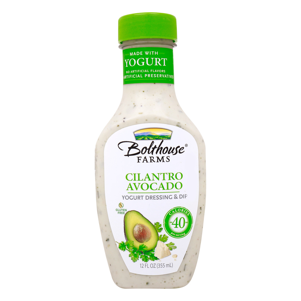 Bolthouse Cilantro Avocado Yogurt Dressing, 355 ml