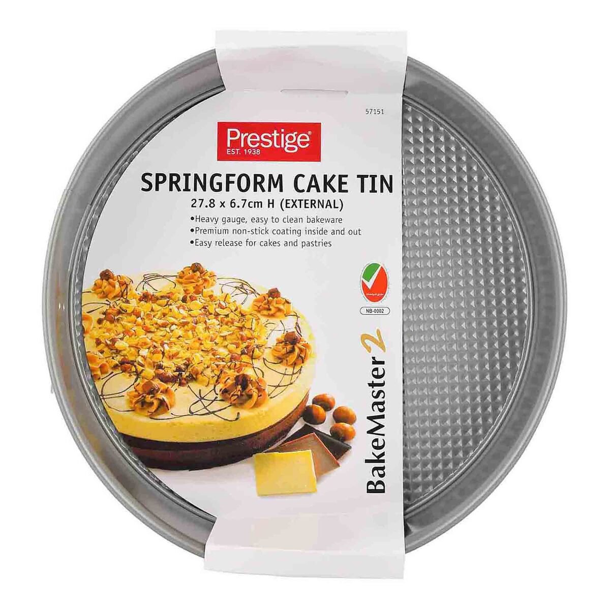 Prestige Non-Stick Springform Cake Tin, 57151