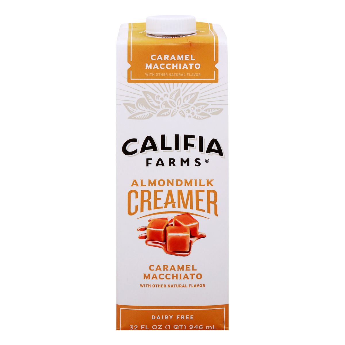 Califia Farms Almond Milk Creamer Caramel Macchiato, 32 oz