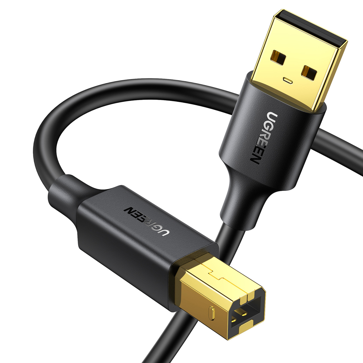 Ugreen USB Printer Cable, 5 m, Black, 10352
