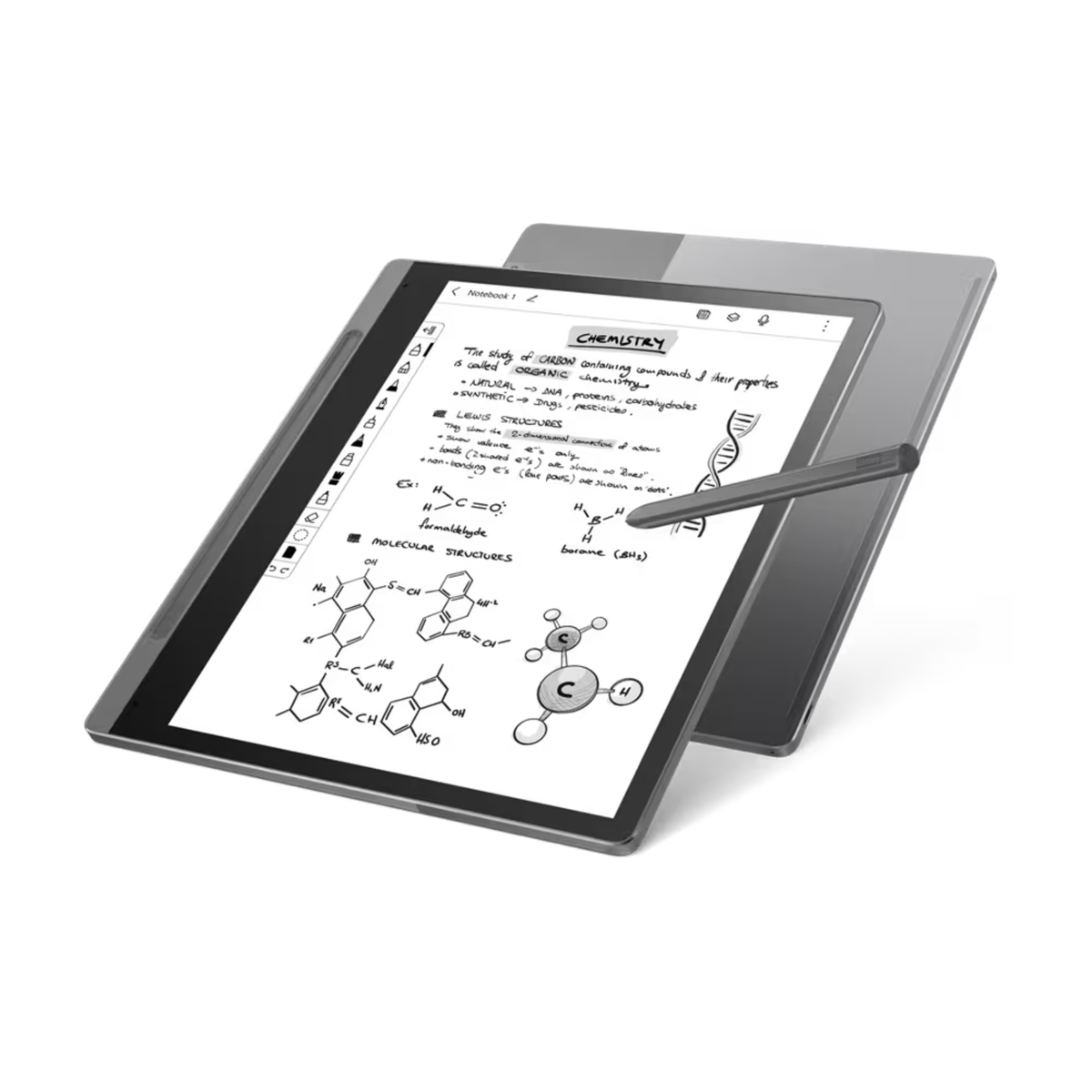 Lenovo 10.3 inch Smart Paper Tablet, 64 GB 4 GB , Storm Grey, SP101FU