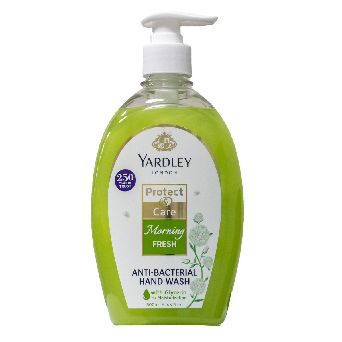 Yardley Morning Fresh Anti-Bacterial Hand Wash 500 ml
