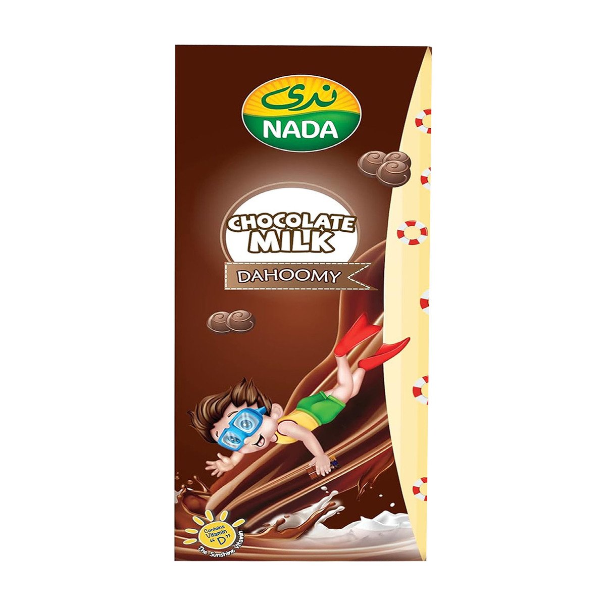 Nada Dahoomy Chocolate Milk 18 x 185 ml