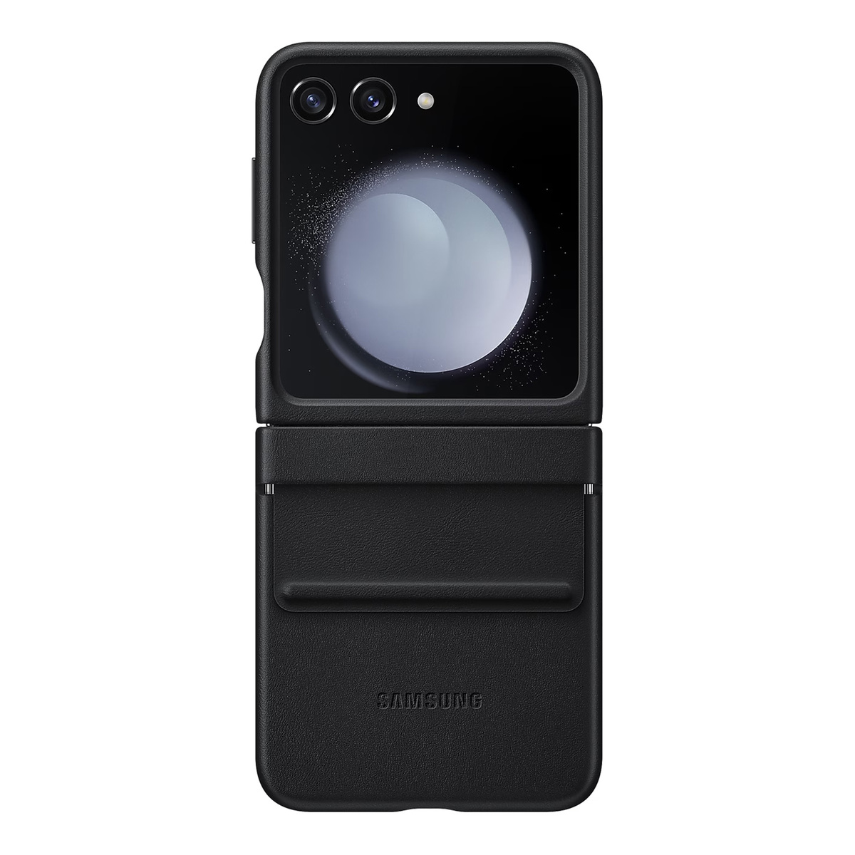 Samsung Galaxy Z Flip5 Flap Eco-Leather Case Black (EF-VF731PBEGWW)