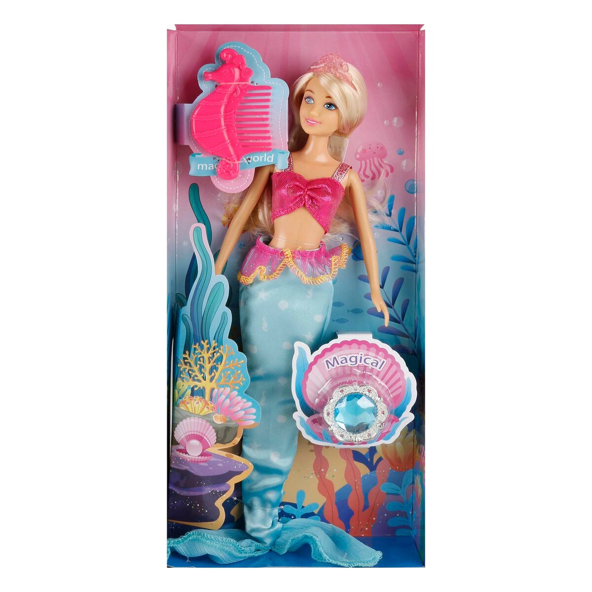 Fabiola Mermaid Magical Underwater World Doll with Accessory, 99291