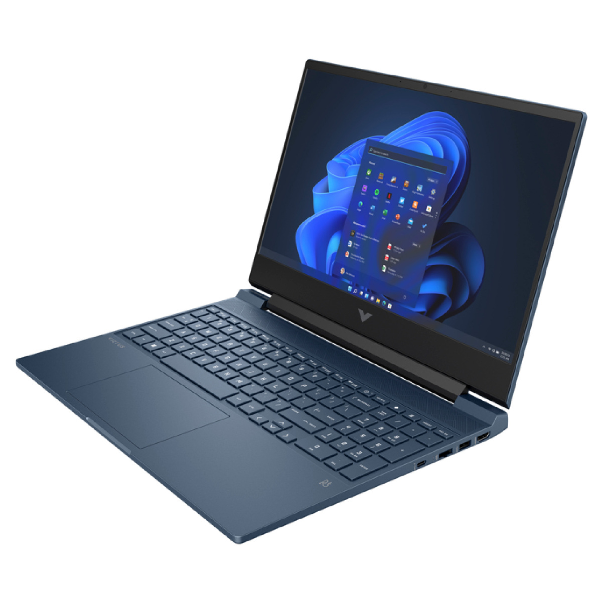 Victus Gaming Laptop 15-fa0060ne, Windows 11 Home, 15.6", Intel® Core™ i5, 8GB RAM, 512GB SSD, NVIDIA® GeForce RTX™ 3050, FHD, Performance blue + Bundle