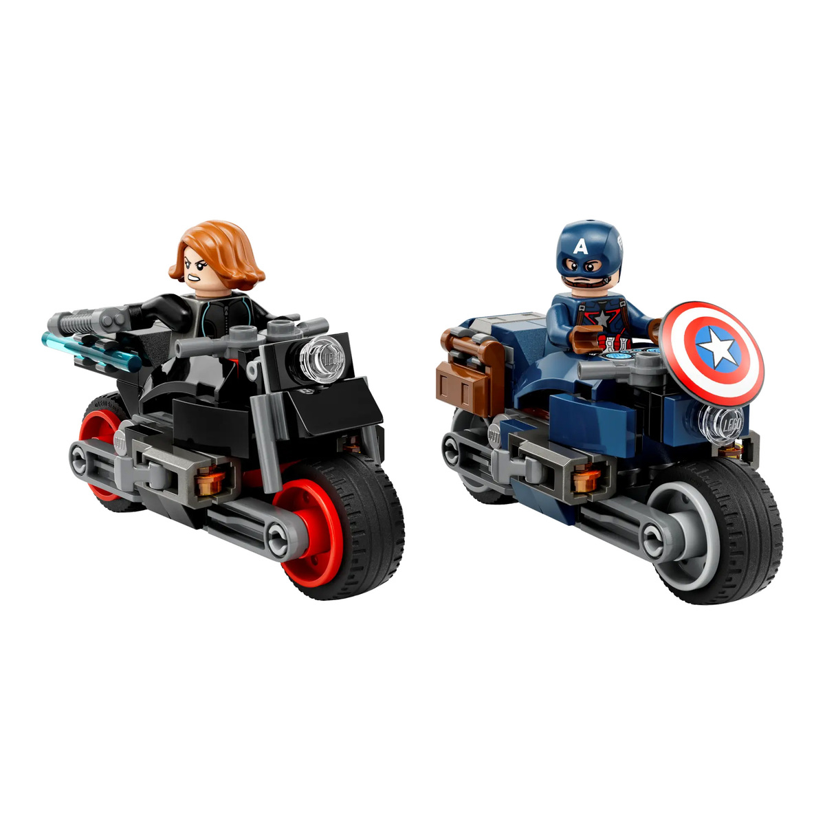 Lego Black Widow & Captain America Motorcycles, 76260 Online at