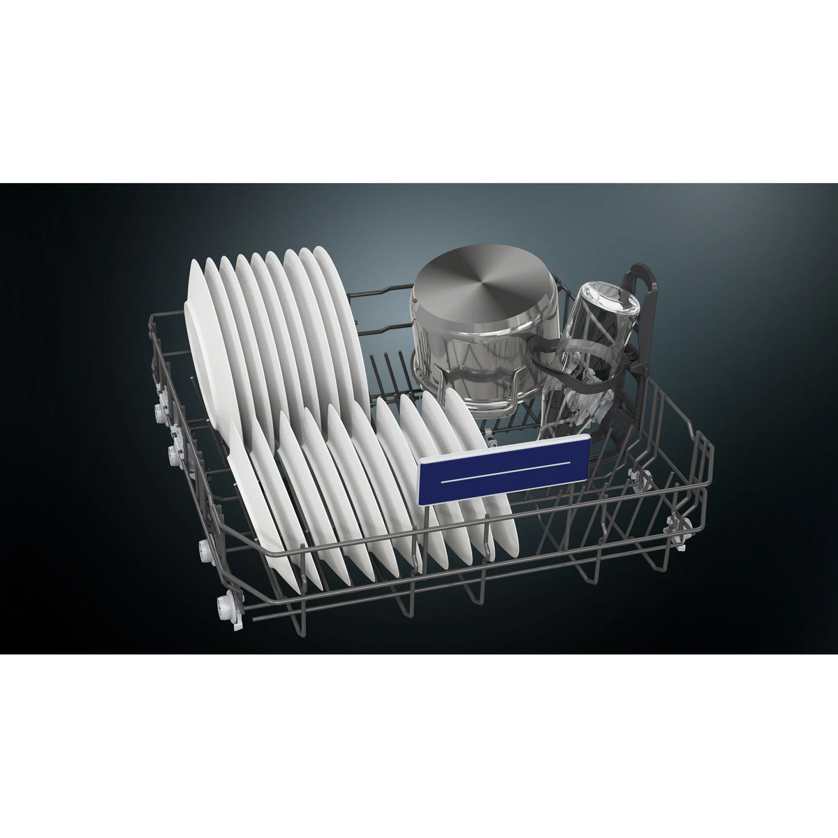 Siemens iQ300 Free-Standing Dishwasher, 60 cm, 6 Washing Programs, Black Inox, SN23HC65MM