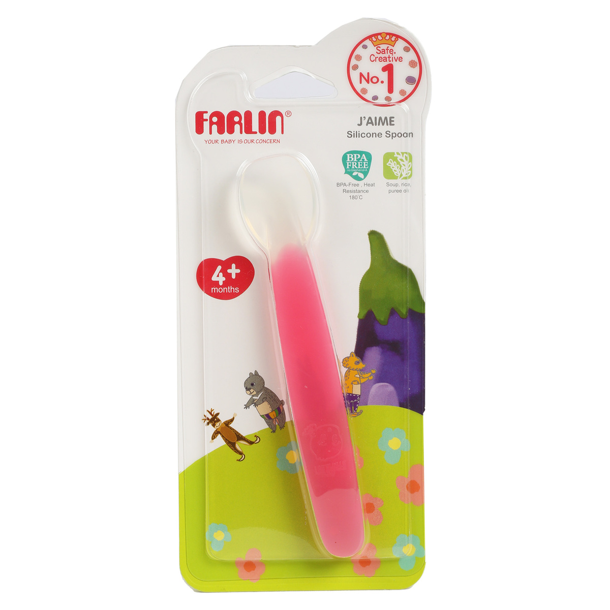 Farlin Silicone Spoon BF239 1 pc