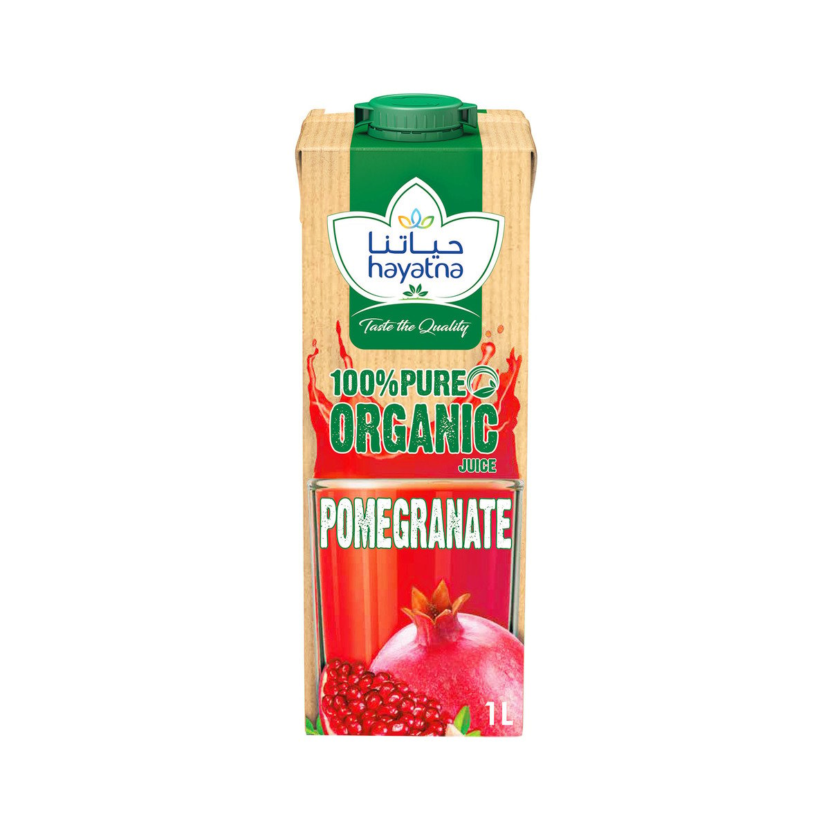 Hayatna Organic Pomegranate Juice 1 Litre
