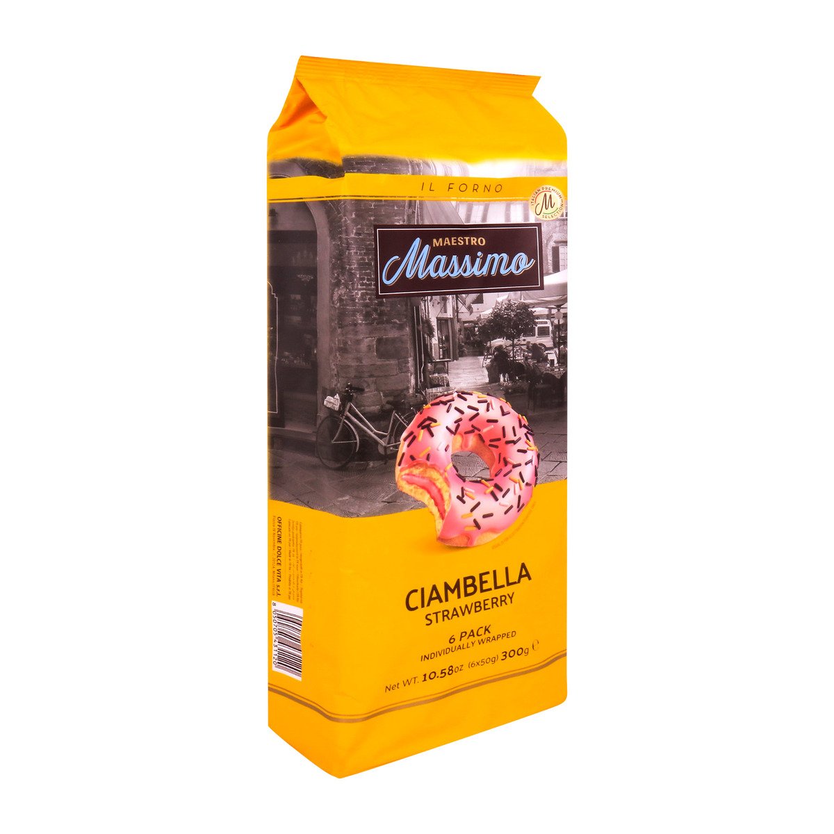 Maestro Massimo Ciambella Strawberry Donut 6 x 50 g