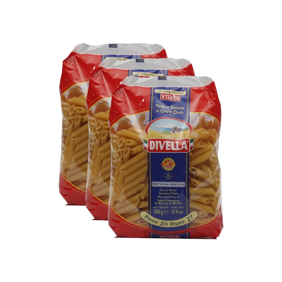 Divella Pasta Assorted Value Pack 3 x 500 g