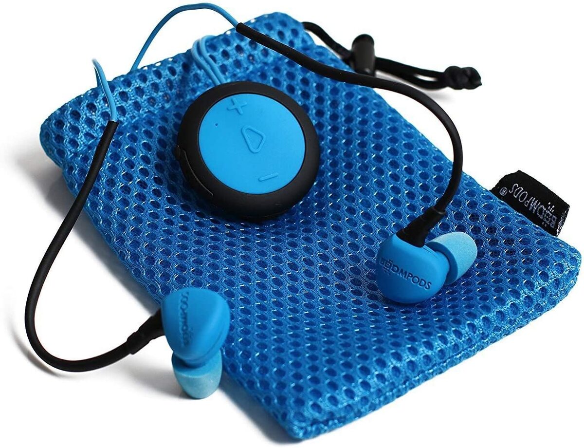 BOOMPODS Sportpods Race Bluetooth Earphones - Blue