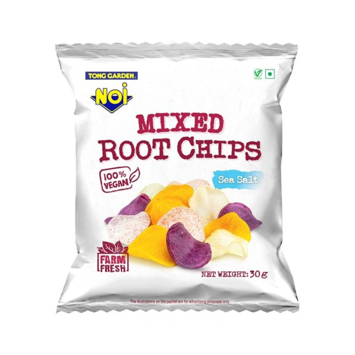 Noi Mixed Root Chips Sea Salt 65g