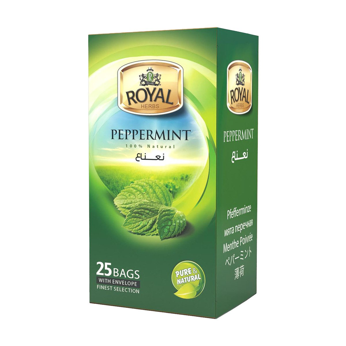 Royal Herbs Peppermint Tea 25 pcs