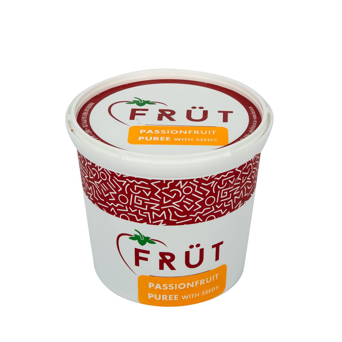 Frut Passionfruit Puree With Seeds 1 kg