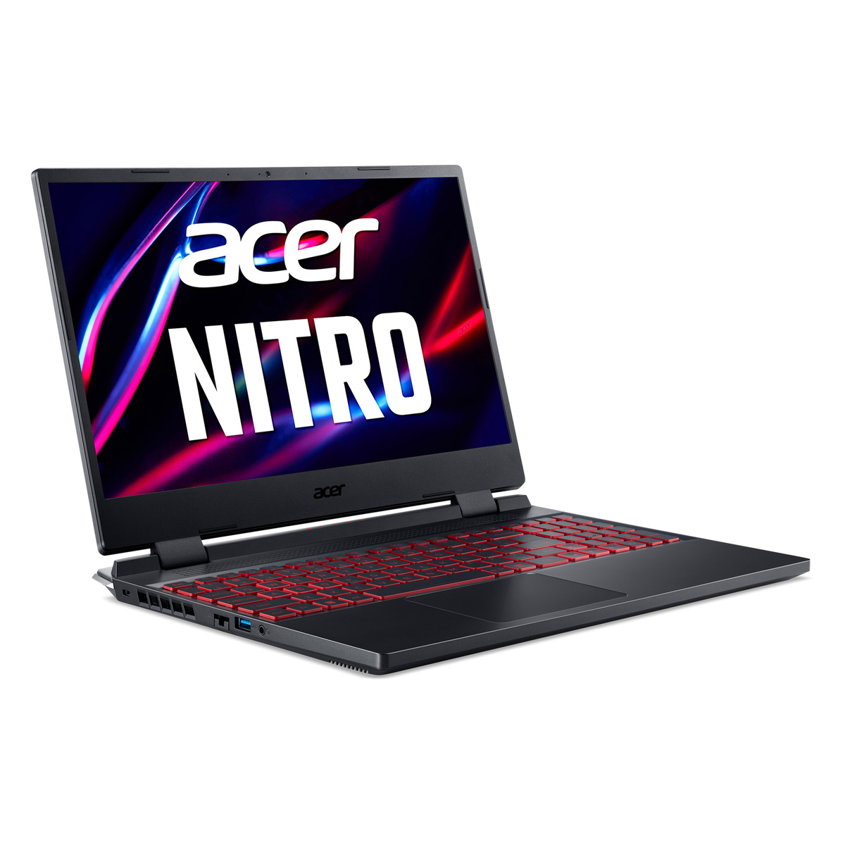 Acer Nitro 5 15.6 Inch FHD Gaming Laptop, AMD Ryzen 5-6600H, 8 GB RAM, 512 GB SSD, 4 GB Graphics, Black, AN515-46R3DQ