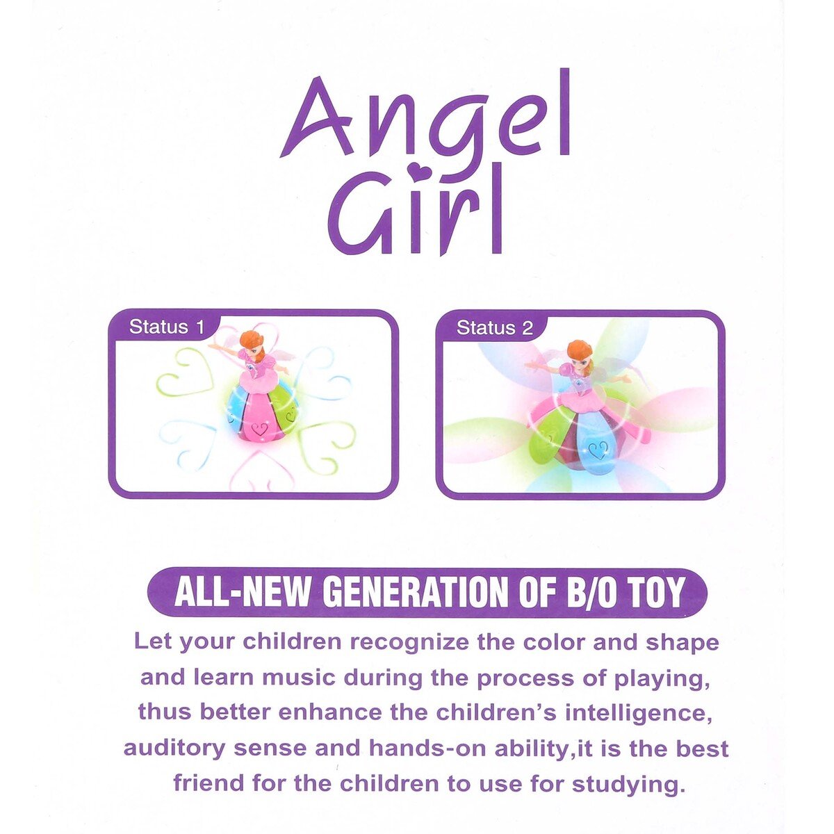 Skid Fusion Battery Operated Dancing Angel Doll HX131